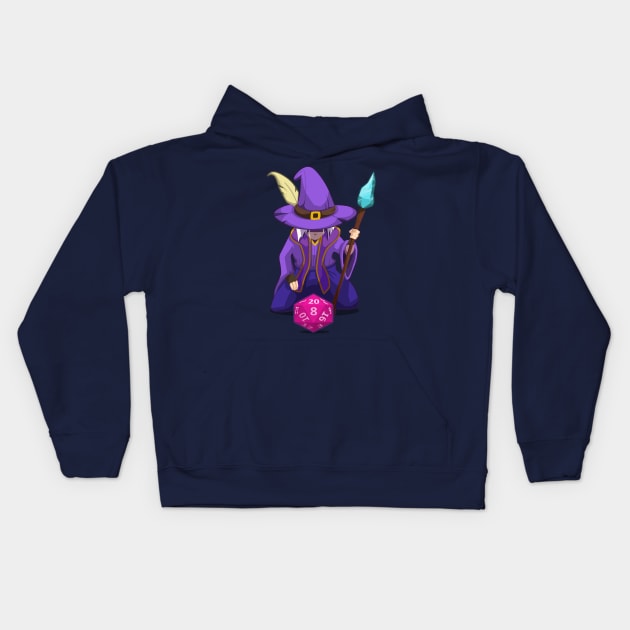 D20's- Wizard Kids Hoodie by Odedil87